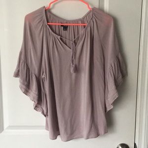 Purple Boho top